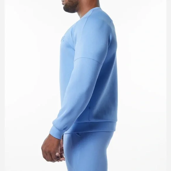 NWOT Alphalete Light Blue ELMTS Crewneck Sweater - XXL - Picture 5 of 5